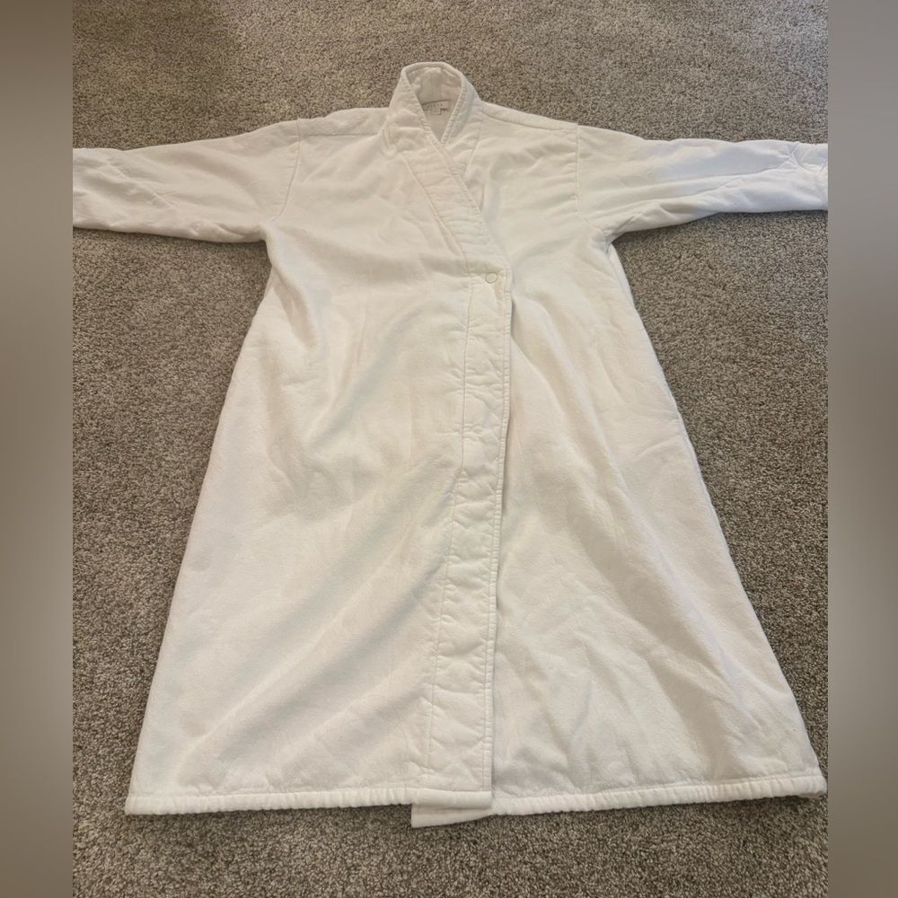 Lunya Cotton Terry Robe | Medium | White - Picture 6 of 15